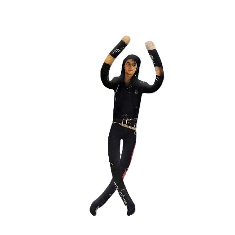 Evoker Cosplay Prop - Boneka Plush Michael Jackson untuk Cosplay