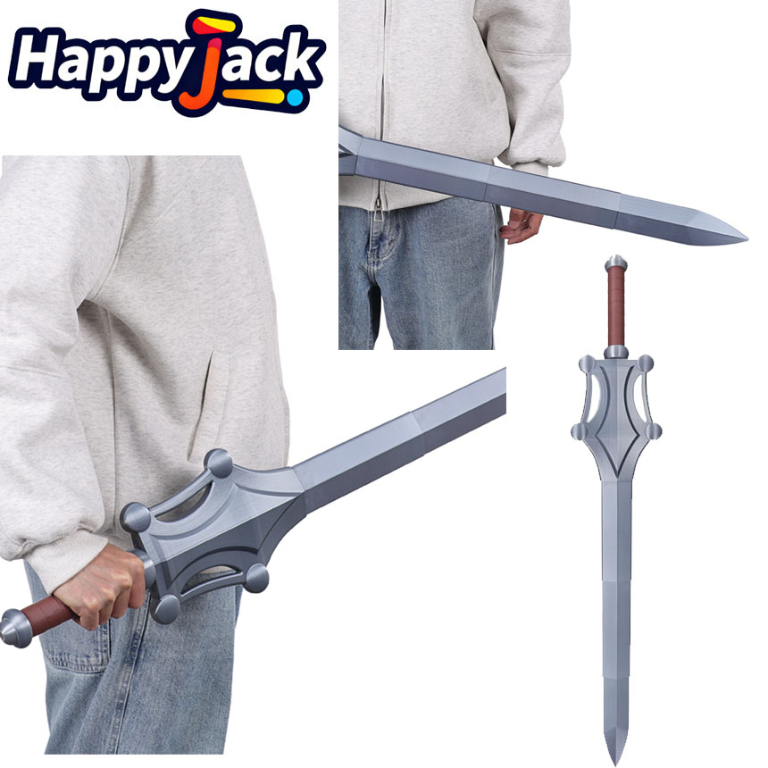 Cosplay Prop Knife - Fantasia He Cosplay Pisau Plastik Perak
