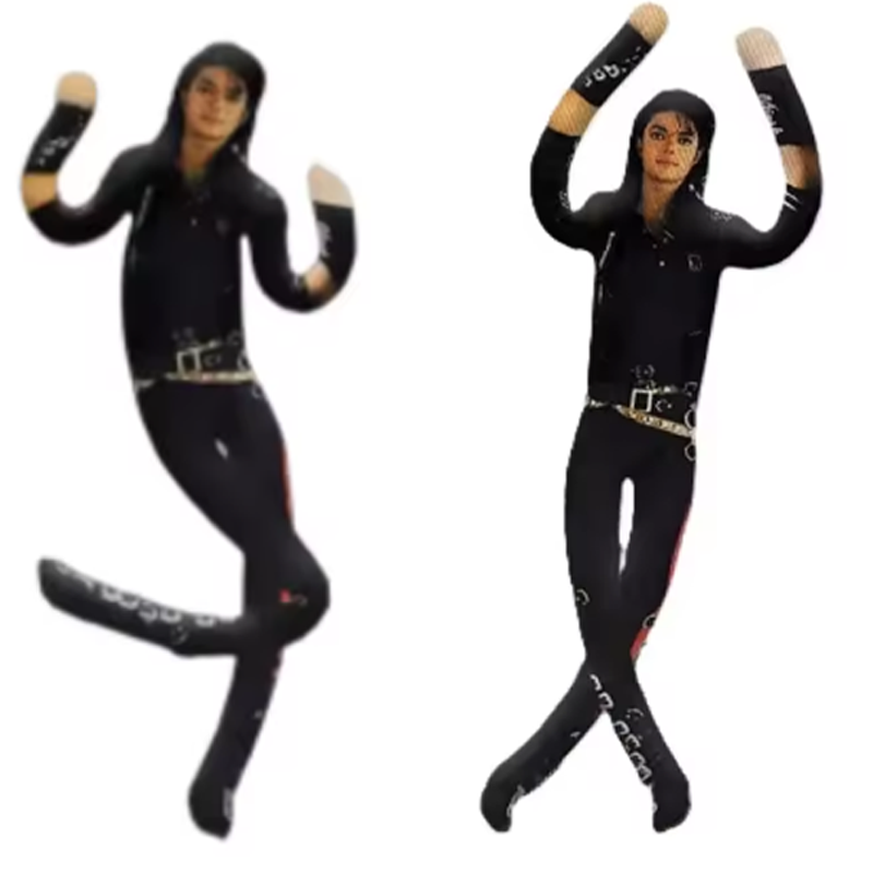 Evoker Cosplay Prop - Boneka Cosplay Michael Jackson Anime Terbaru,