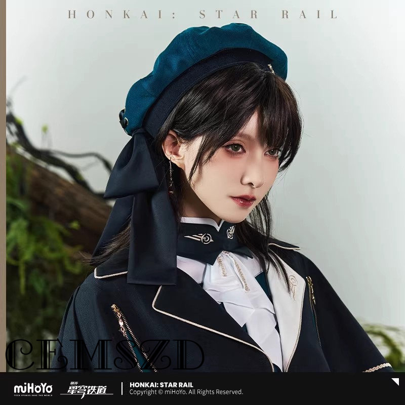 Anaxa Cosplay Prop - [Asli] Topi Baret Cosplay Anime Kartun