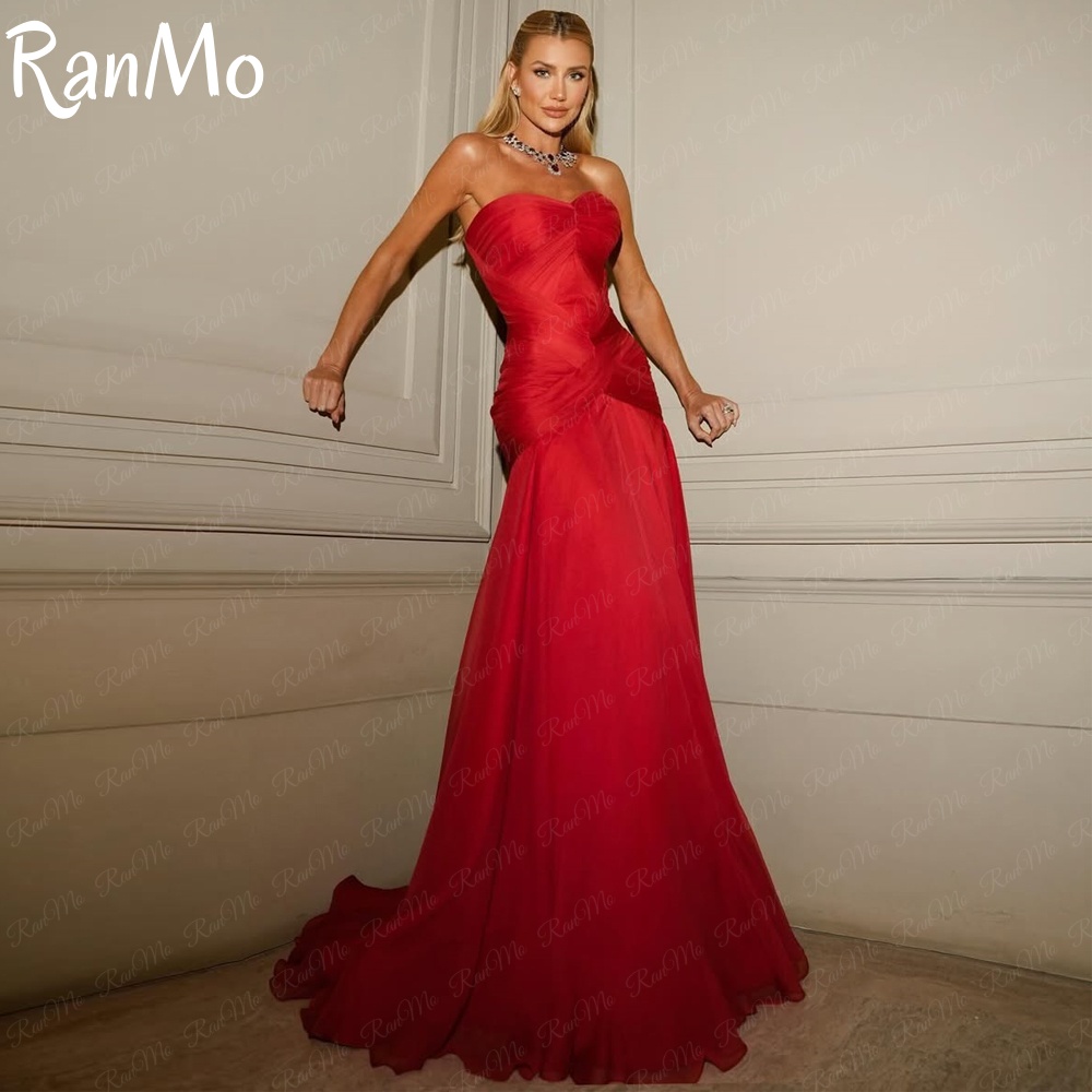 Briar Cosplay Prop - Ranmo 2025 Gaun Malam Merah Mengkilap