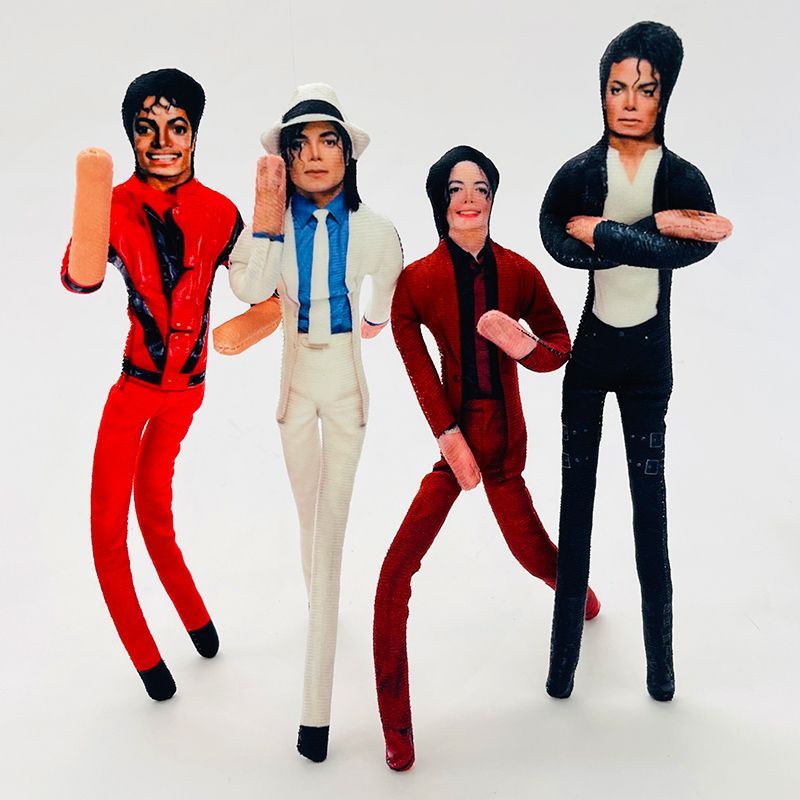 Evoker Cosplay Prop - Boneka Michael Jackson Cosplay 28CM, Boneka
