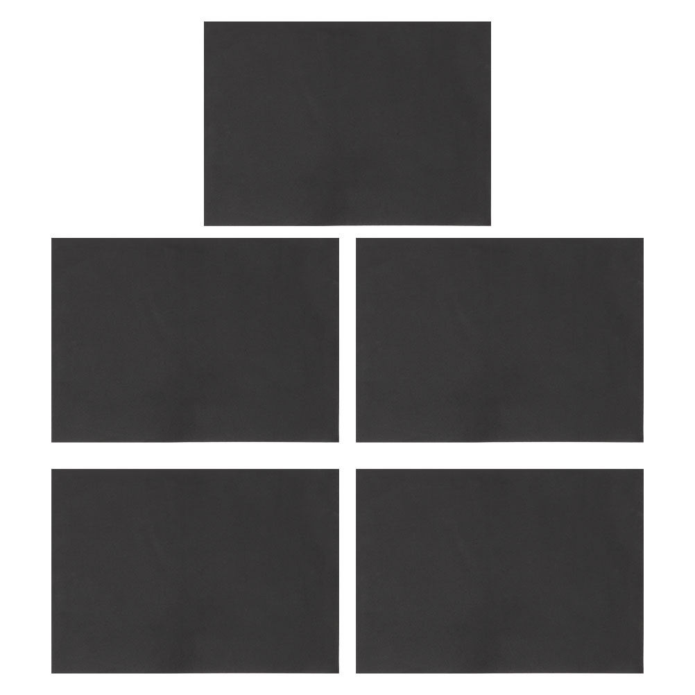 Cosplay Props Eva Foam - 5Pcs Lembaran Busa Eva Hitam untuk