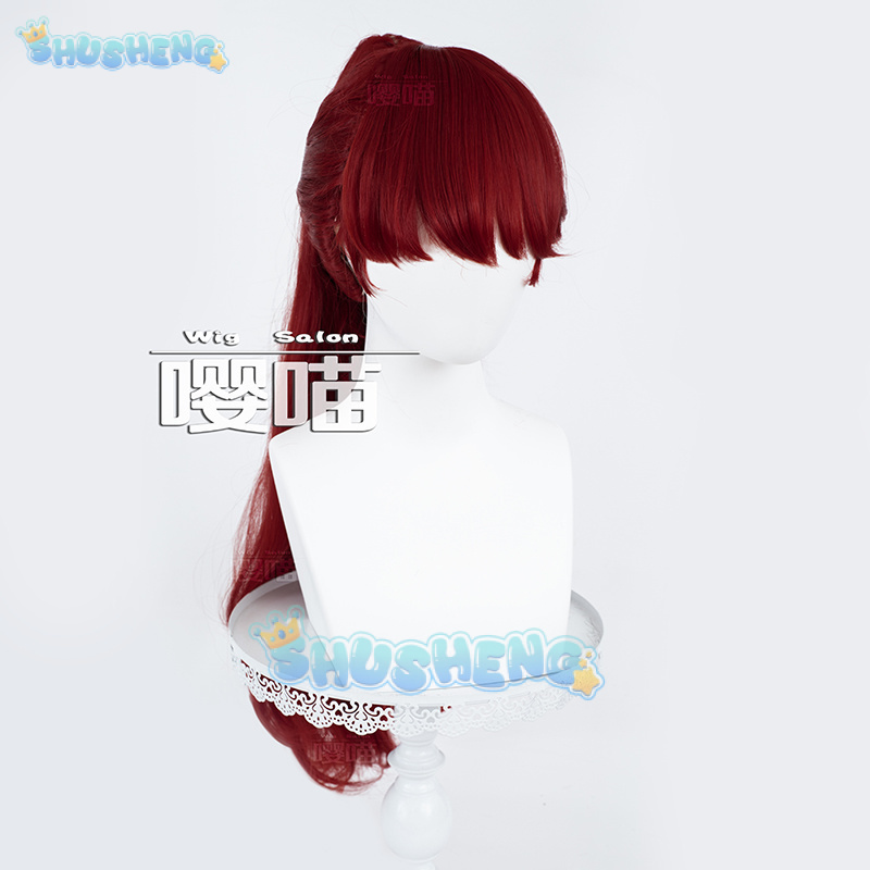 Wig Cosplay Anime P5 Persona K - Anime Cosplay Prop ulasan dan harga