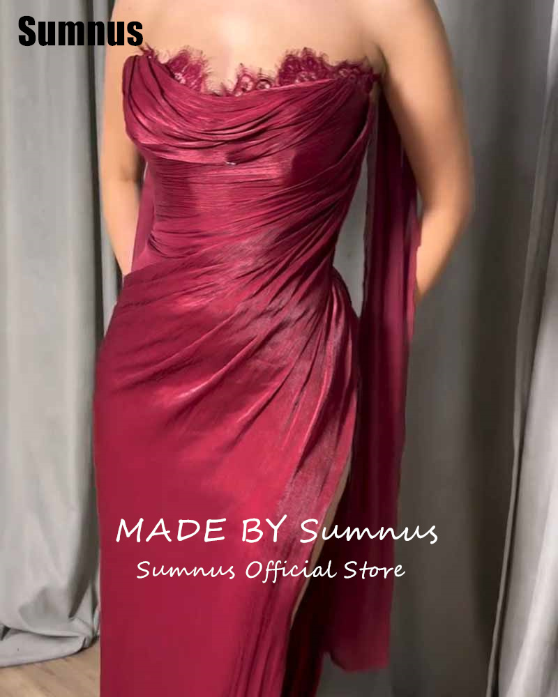 Sumnus Gaun Prom Merah Marun P - Briar Cosplay Prop ulasan dan harga
