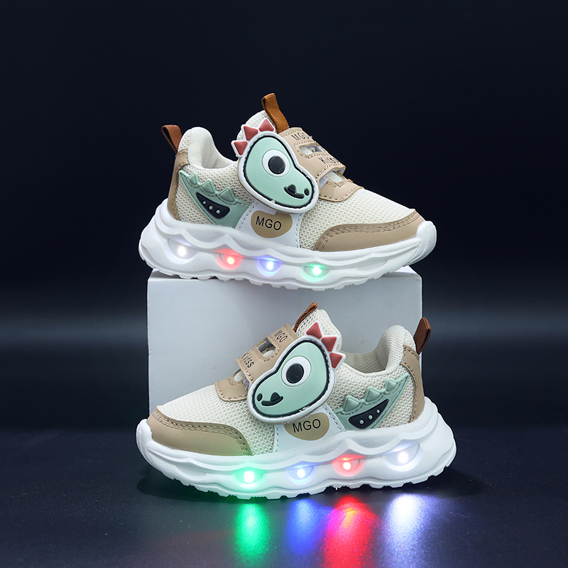 Sepatu Mgo Kidss Light-Up deng - Velcro Hook Loop ulasan dan harga