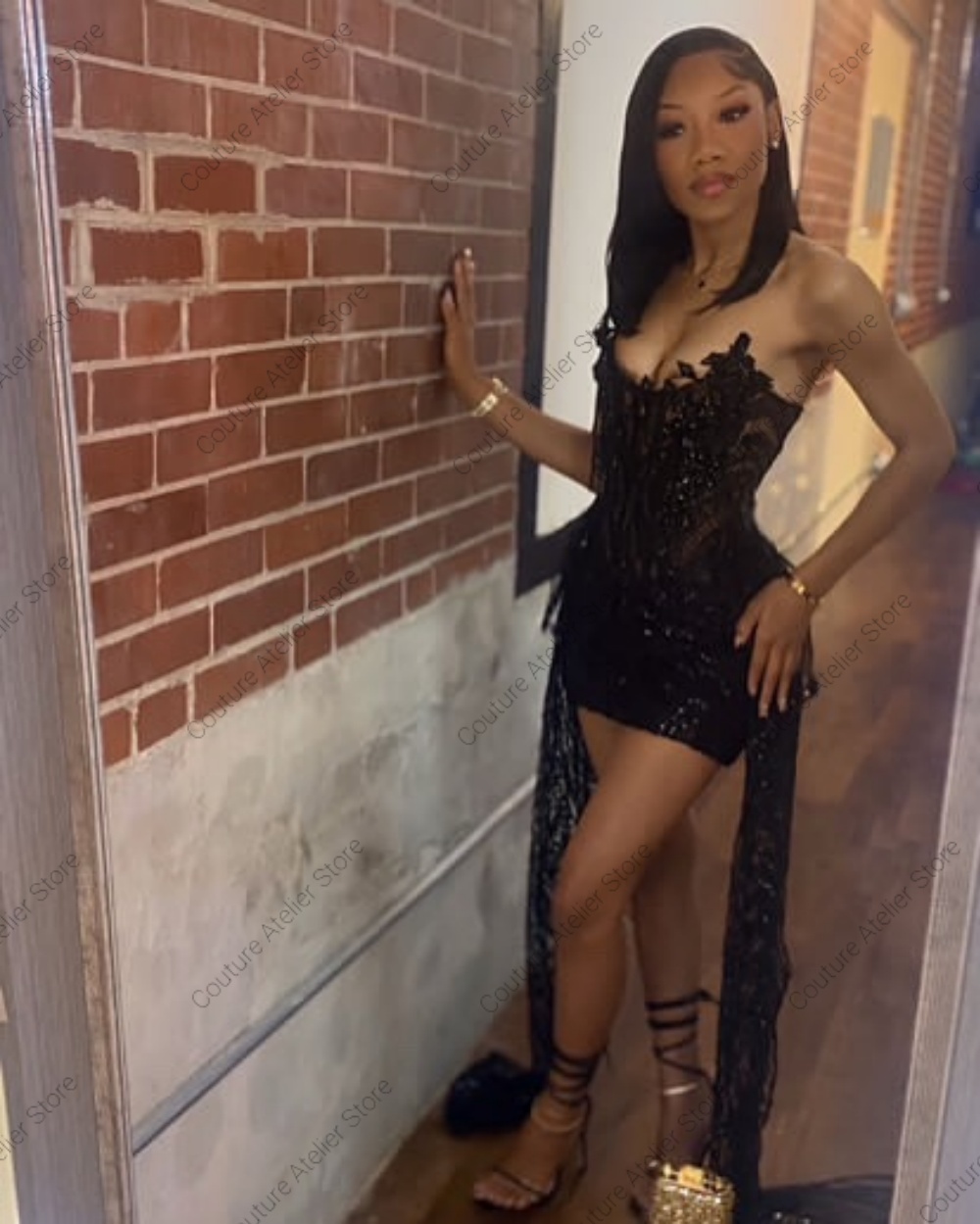 Gaun Prom Homecoming Berhias K - Briar Cosplay Prop ulasan dan harga
