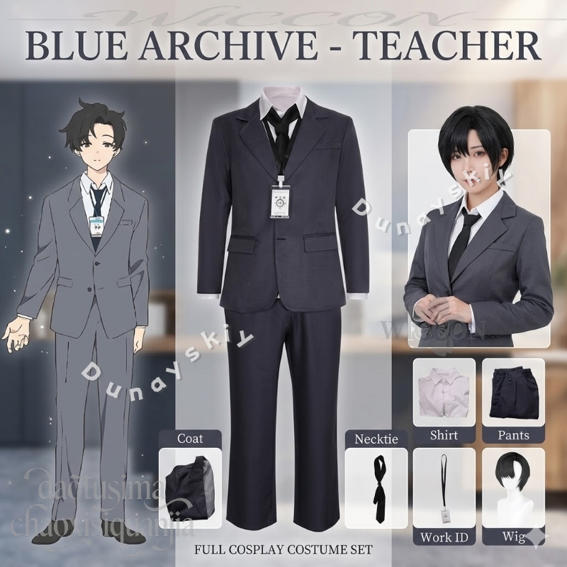 Kostum Cosplay Guru Sensei 코스프 - Cosplay Prop Business ulasan dan harga