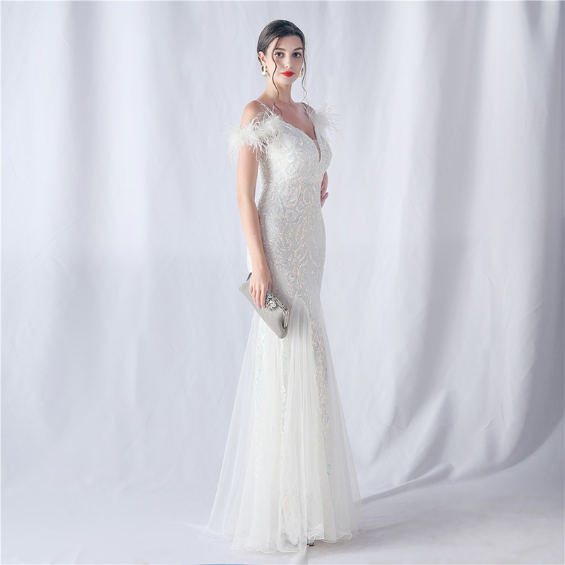 Gaun Maxi Panjang Acara Formal - Briar Cosplay Prop ulasan dan harga