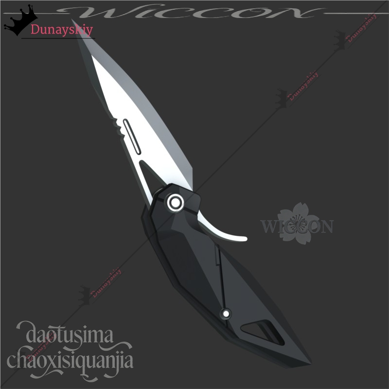 YiNuo*/Permainan Anime Zenless - Cosplay Prop Knife ulasan dan harga