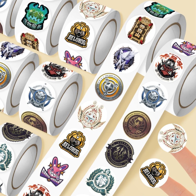Stiker Roll-On Logo Fraksi Zen - Cosplay Prop Diy ulasan dan harga