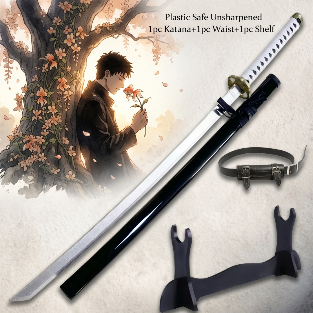 Katana Kagurabachi 40 inci den - Cosplay Prop Katana ulasan dan harga