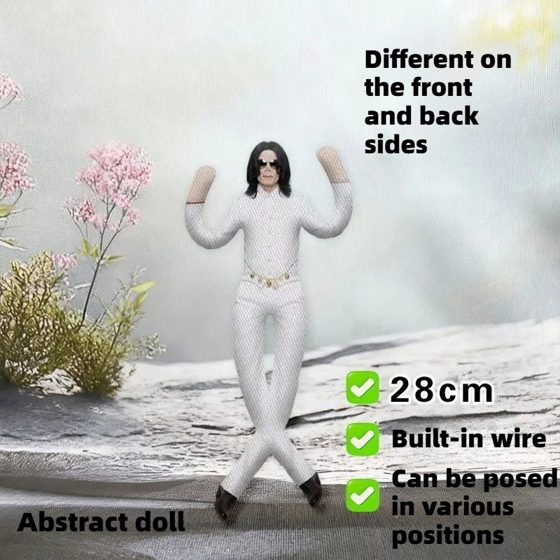 Boneka Plushie Michael Jackson - Evoker Cosplay Prop ulasan dan harga