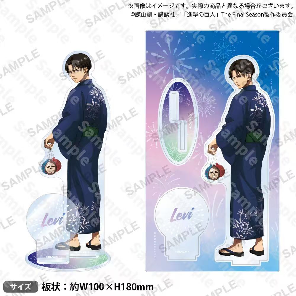 Figur Akrilik Levi dari Attack - Anime Cosplay Prop ulasan dan harga