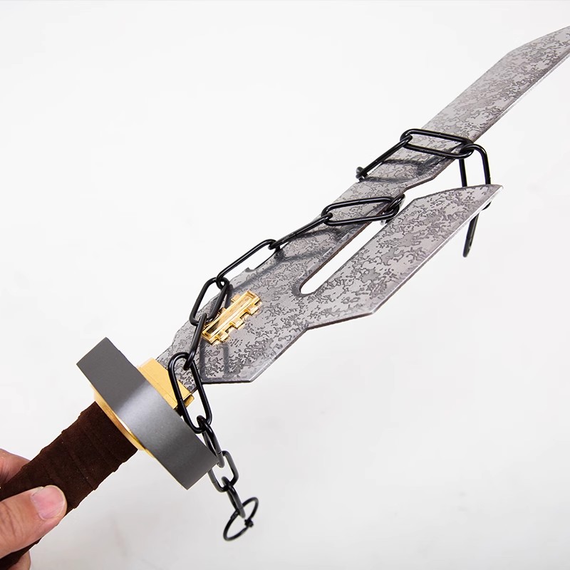 Pisau pedang Toji logam Fushig - Cosplay Prop Katana ulasan dan harga