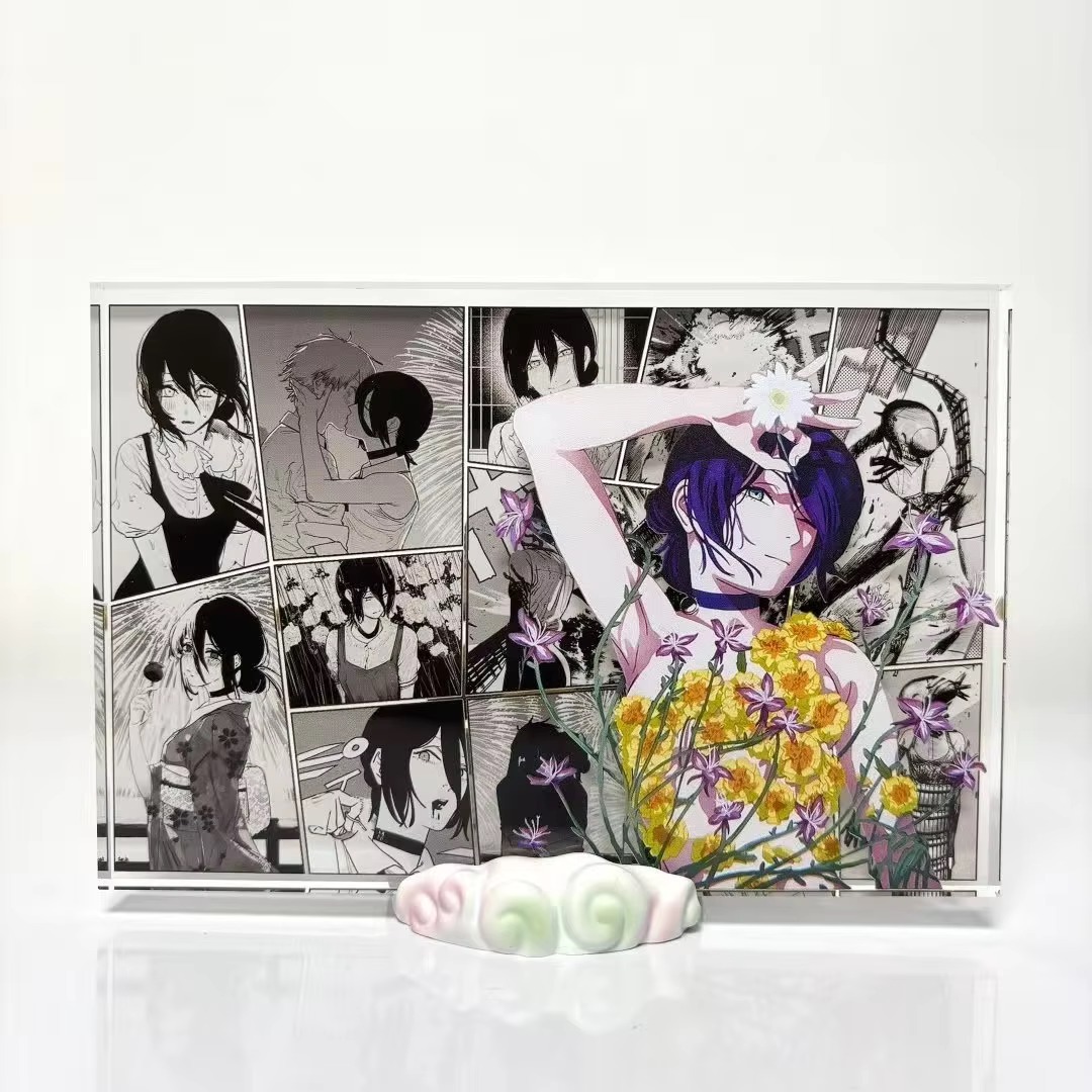 Figur Anime Denji dan Reze Mod - Anime Cosplay Prop ulasan dan harga